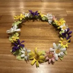 花冠 ヘアアクセサリー　お花　冠