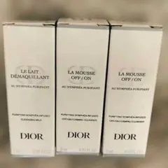 ♥Dior クレンジング 洗顔料 サンプル 3本セットのサムネイル