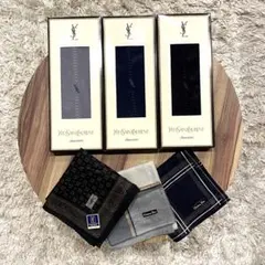 ✨新品未使用品✨6点✨靴下 ハンカチ イヴサンローラン クリスチャンディオールのサムネイル