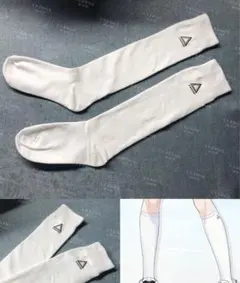 ブルーアーカイブ　砂狼シロコ　靴下　コスプレ ハイソックス