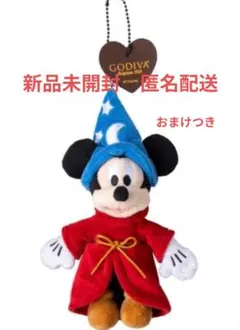 新品未開封　GODIVAファンタジア85周年ミッキーマスコットチャーム