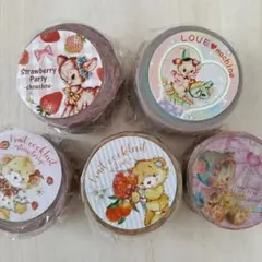 Liebe Liebe Liebe マスキングテープ 5種セット
