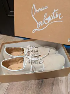 Christian Louboutin レースアップシューズ ベージュのサムネイル