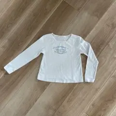 ⭐︎メゾピアノ 130⭐︎ホワイト 長袖カットソー 130サイズ