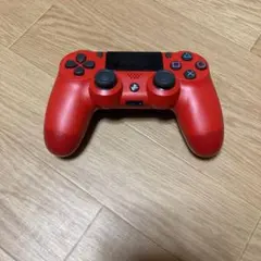 PS4 ワイヤレスコントローラー 純正 デュアルショック4 プレステ レッド