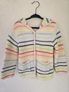 GAP ストライプ フード付きアウター 18-24ヶ月