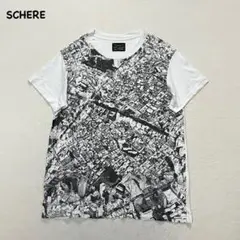 t2070 【schere】　YouTuberもるさんTシャツ　半袖　ゆったり