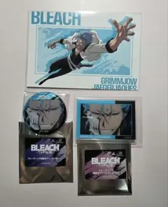 BLEACH グリムジョー 場面写 アクリルカード 缶バッジ 特典