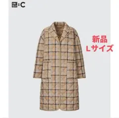 新品✨【UNIQLO:C】パフテックオーバーサイズコート☆Lサイズ