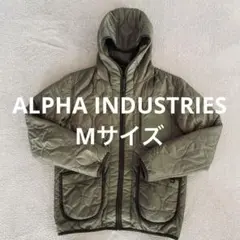 【ALPHA INDUSTRIES】M キルティング ミリタリー ジャケット