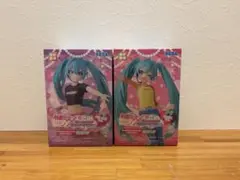 初音ミク×オシャレ魔女ラブandベリー フィギュア 2体セット SEGA
