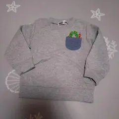 ERIC CARLE グレー トレーナー ポケット付き