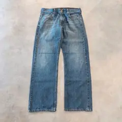 リーバイス569 Levis W32 ブルーデニム 青 ヒゲ 古着 18312