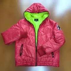 ⭐️値下げ赤とグリーンのジャケットadlife フード付きジャケット LL