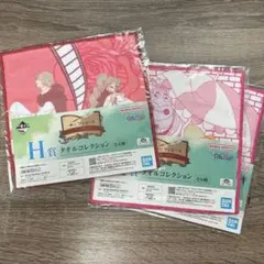 【新品未開封】一番くじ ワンピース ドラマティックメモリーズ H賞 タオル 2種
