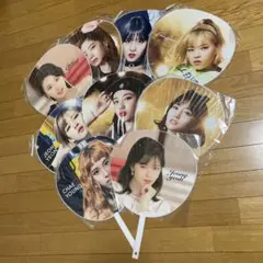 TWICE うちわ　9枚セット　ナヨン チェヨン　ジョンヨン　モモ　ダヒョン