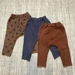 GU サナマルパンツ　3点セット 90