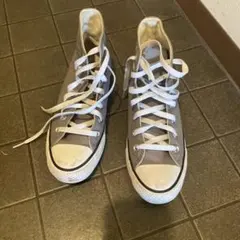 コンバースハイカットスニーカー　グレー