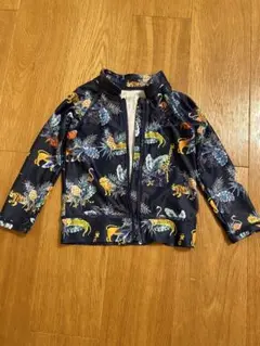 OCEAN & GROUND 動物柄ラッシュガード 90cm