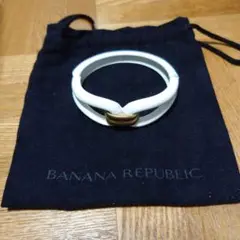 BANANA REPUBLIC ホワイトバングル