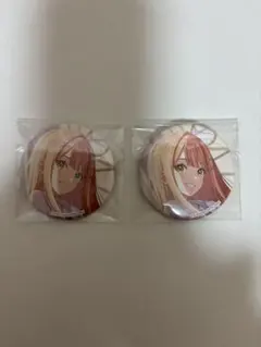 学園アイドルマスター　学マス　紫雲清夏　缶バッジ