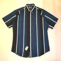 ​【新品タグ付】CHAPS RALPH LAUREN 半袖シャツ ストライプXLのサムネイル