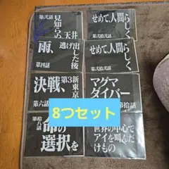 一番くじ　エヴァンゲリオン　G賞クリアファイルセット8つ