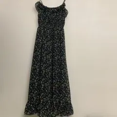 【まとめ買い限定価格】Forever21 ロングキャミワンピース 花柄