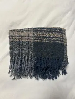 チェック柄 ストール、マフラー