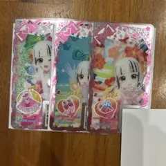 アイプリバース　カルテットスターバズリウムハートピンク フルコーデ プリフォト