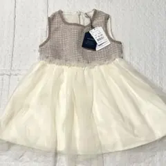 cottoli ツイードフォーマルワンピ