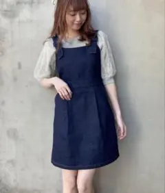 マジェスティックレゴン デニム ワンピース MAJESTIC LEGON