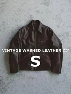 2025年最新】Vintage washed leather zipの人気アイテム - メルカリ