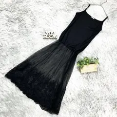 良品❗️【GU】ジーユー キャミワンピース (S) 黒