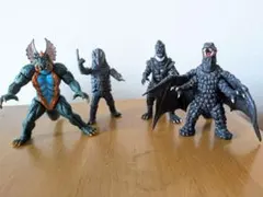 怪獣 フィギュア 4体セット まとめ売り