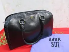n*u様 【ee1191/10】ANNA SUI 　本革　ハンドバッグ　レザーバ