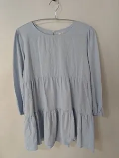 ゴゴシング ggsing 長袖 ティアード チュニック サックス XL