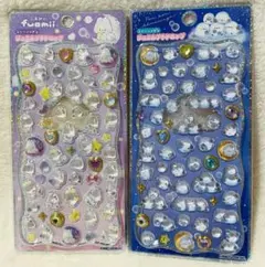 【国内正規品】ストーン付きジュエルプチドロップシール 2点セット