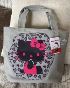 HELLO KITTY トートバッグ 新品♡キティちゃん ヒョウ柄