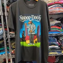 USA古着 スヌープドッグ ヒップホップ ラップ ミュージックＴシャツのサムネイル
