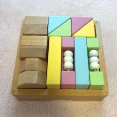 WOODY PUDDY はじめてのつみき おとつむ 知育玩具のサムネイル