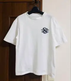 SEVEN TEN セブンテン ロゴ刺繍Tシャツ ホワイト Mサイズのサムネイル