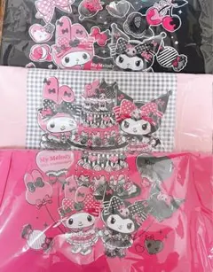 メロクロ マイメロディ クロミ ハッピーくじ トートバッグ 3種セット