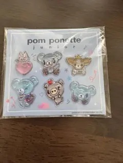 【即日発送】pom ponette キャラクターステッカー　セブンイレブンのサムネイル