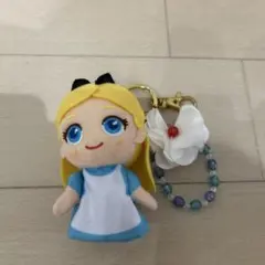 ディズニー 不思議の国のアリス ぬいぐるみ キーホルダーのサムネイル
