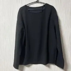 ユニクロ　ストレッチダブルフェイスプルオーバー