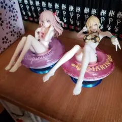 Aqua Float Girls フィギュア 喜多川海夢 乾紗寿叶 バラ値下×