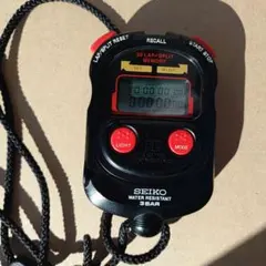 SEIKO ストップウォッチ 3BAR 防水