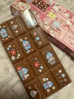 サンリオ　チョコレート型ぶろっくシール