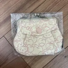ハローキティ コインケース 浅草文庫 本革 がま口財布 - メルカリ